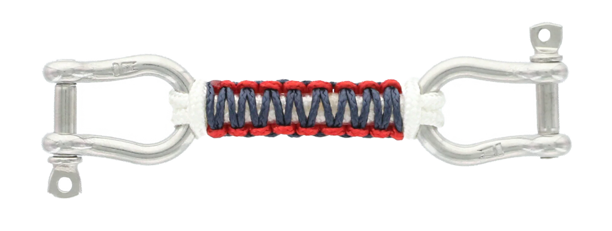 Navy on Red